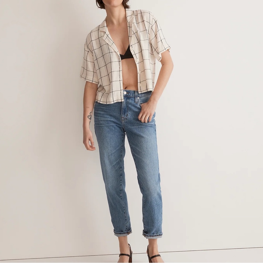Madewell The Slim Boyjean in Werth Wash Sz 29